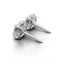 DAVRAY Cushion Halo Daimond Stud Earings - View 3